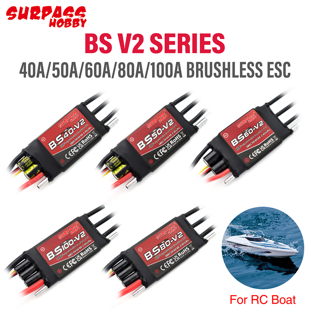 Rc Hobbyking - SURPASS HOBBY Boat Brushless ESC BS-V2