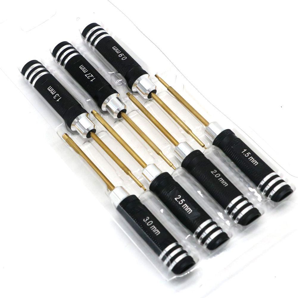 Rc Hobby Electric Screwdriver - 7pcs Titanium Plating Mini Precision Hex