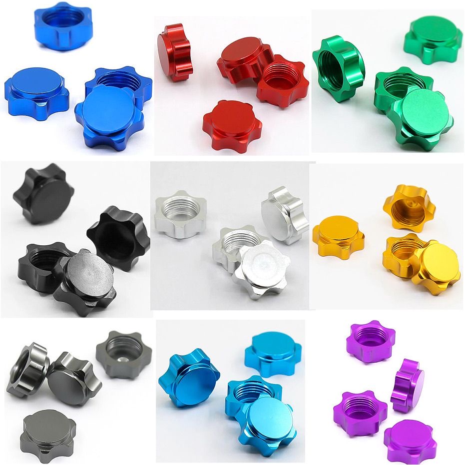 Rc Hobby Nut - 4PCS RC Car 17mm Aluminum Wheel