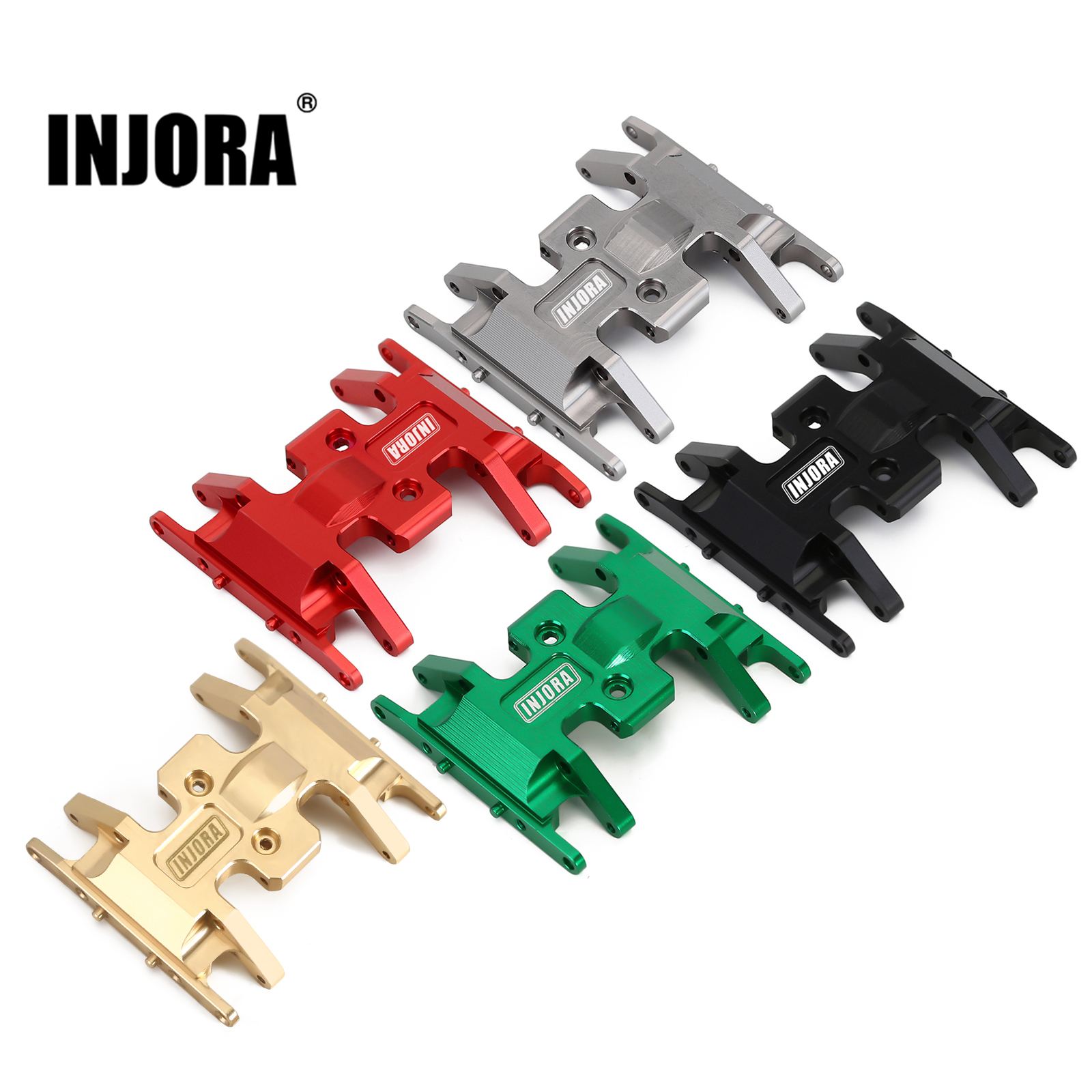 Rc Hobby Work Mat - INJORA Brass/Aluminum Skid Plate Transmission Mount