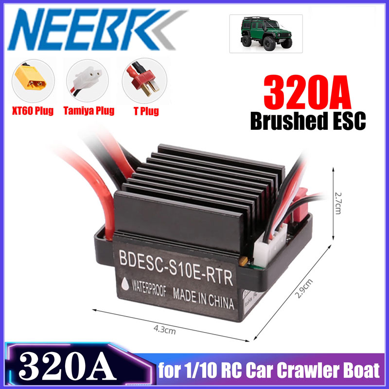 Esc Waterproof 60A - NEEBRC 320A Brushed ESC 60A Electronic