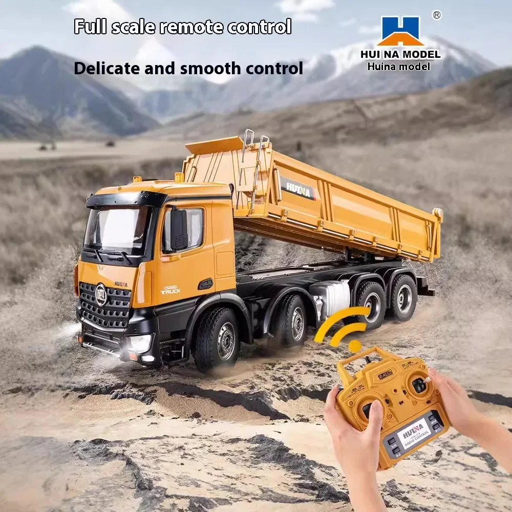 Huina 1536 RC Dump Truck 1/14  - Rc Hobby Excavator 리뷰 및 가격