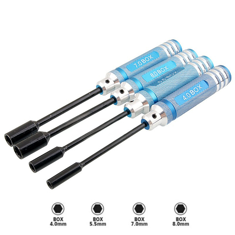 4Pcs Titanium Hex Screwdriver  - Rc Hobby Electric Screwdriver 리뷰 및 가격