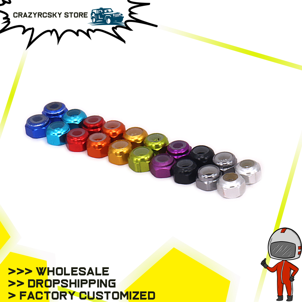 8pcs RCAWD Wheel Hex Lock Nut  - Rc Hobby Nut 리뷰 및 가격
