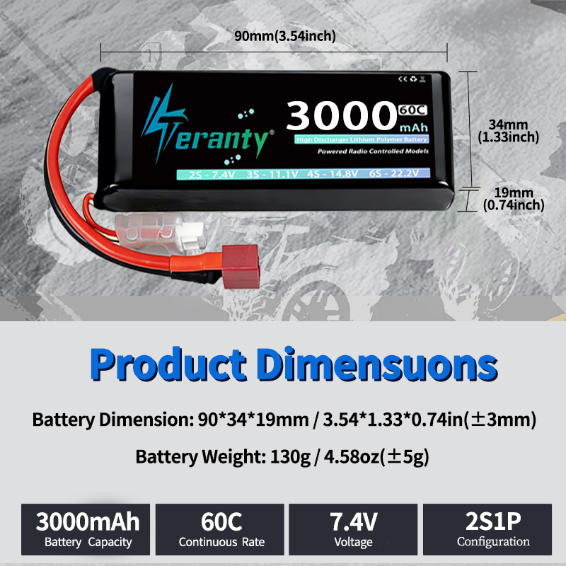 TERANTY 2S 3000mAh Lipo Batter - Rc Hobby Airplanes 리뷰 및 가격