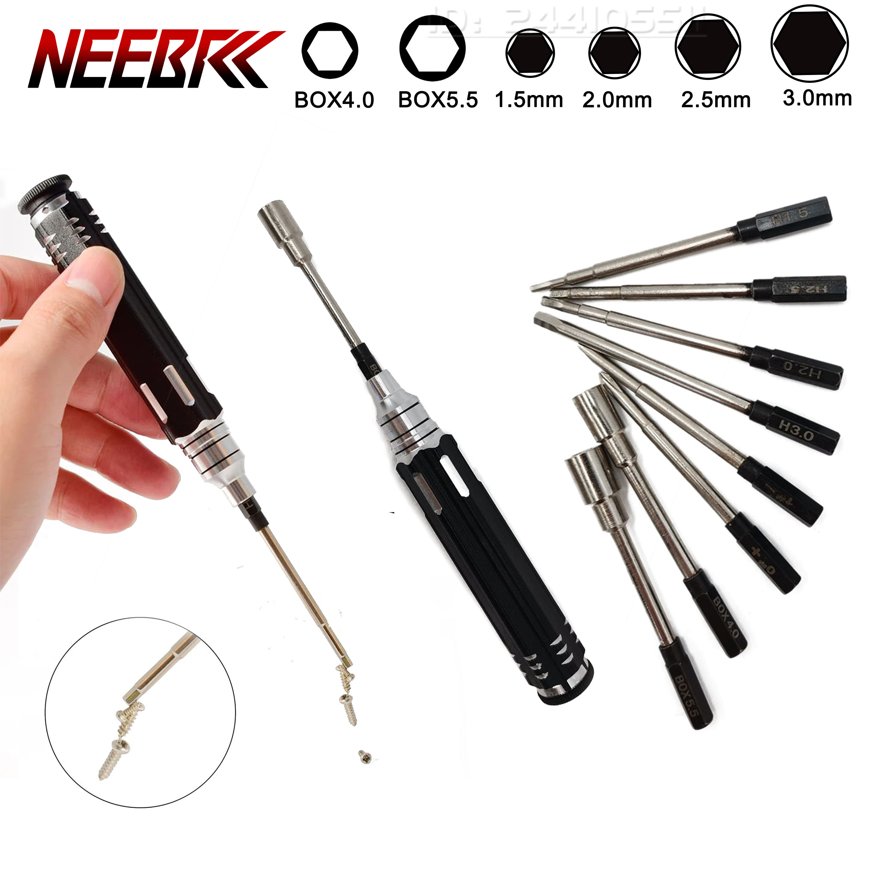 Screwdriver Set 8 in 1 1.5/2.0 - Rc Hobby Electric Screwdriver 리뷰 및 가격