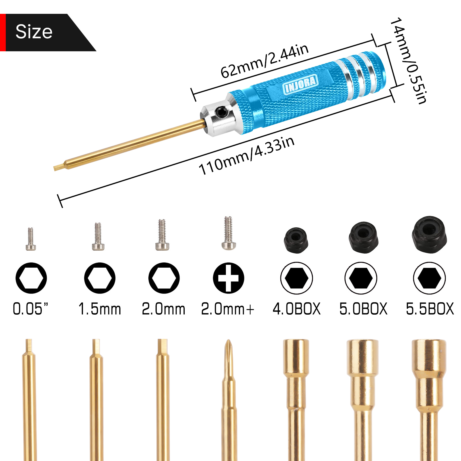 INJORA 7PCS Short Handle HSS H - Rc Hobby Work Mat 리뷰 및 가격
