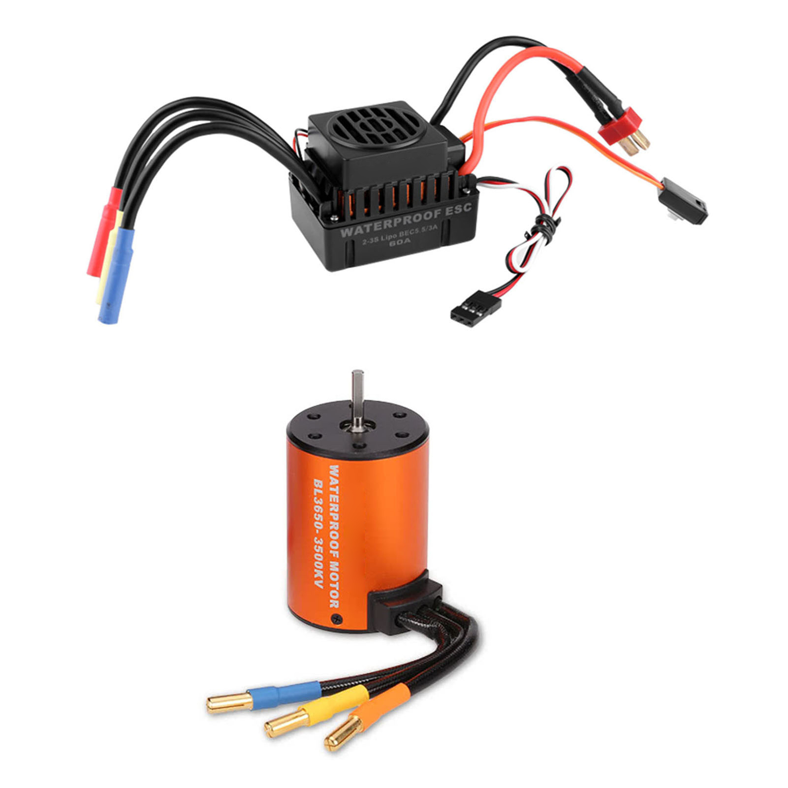 Upgrade Waterproof 3650 3500KV - Esc Waterproof 60A 리뷰 및 가격