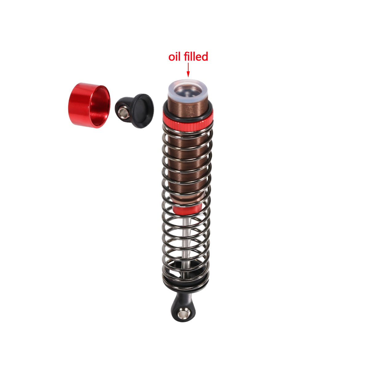 4Pcs Adjustable Oil Filled Sho - Rc Hobby Trucks 리뷰 및 가격