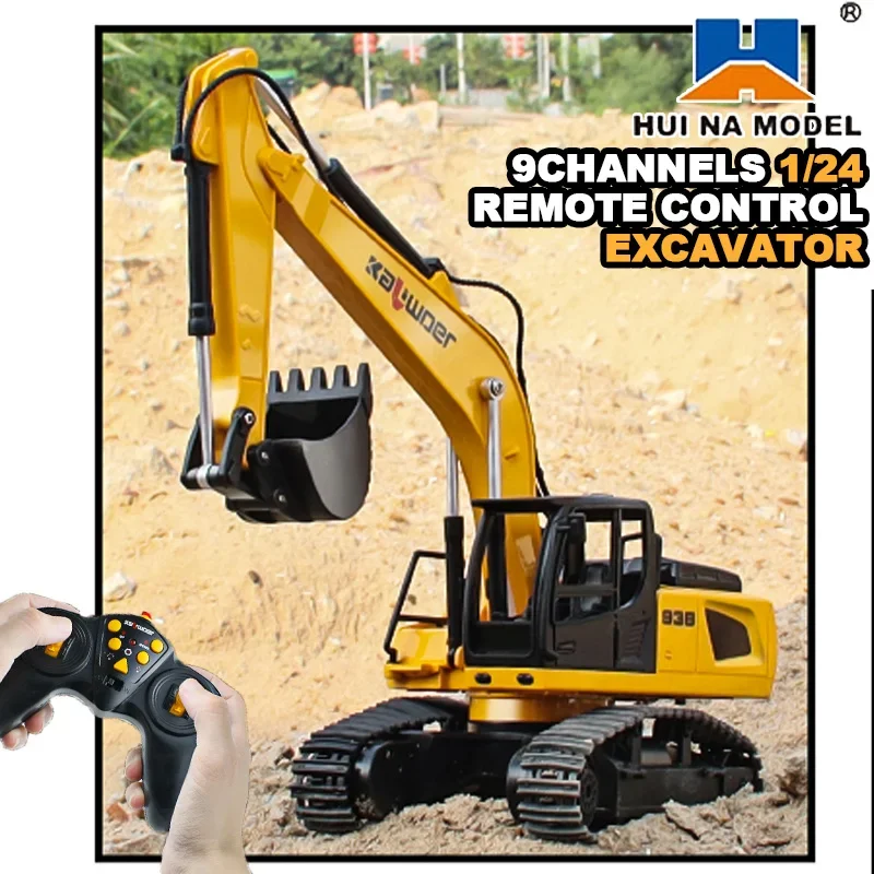 Huina Rc Excavator 1/24 9Ch Re - Rc Hobby Excavator 리뷰 및 가격