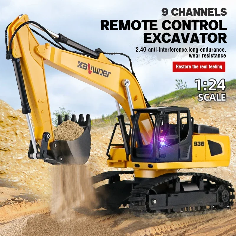 Huina Rc Excavator 1/24 9Ch Re - Rc Hobby Excavator 리뷰 및 가격