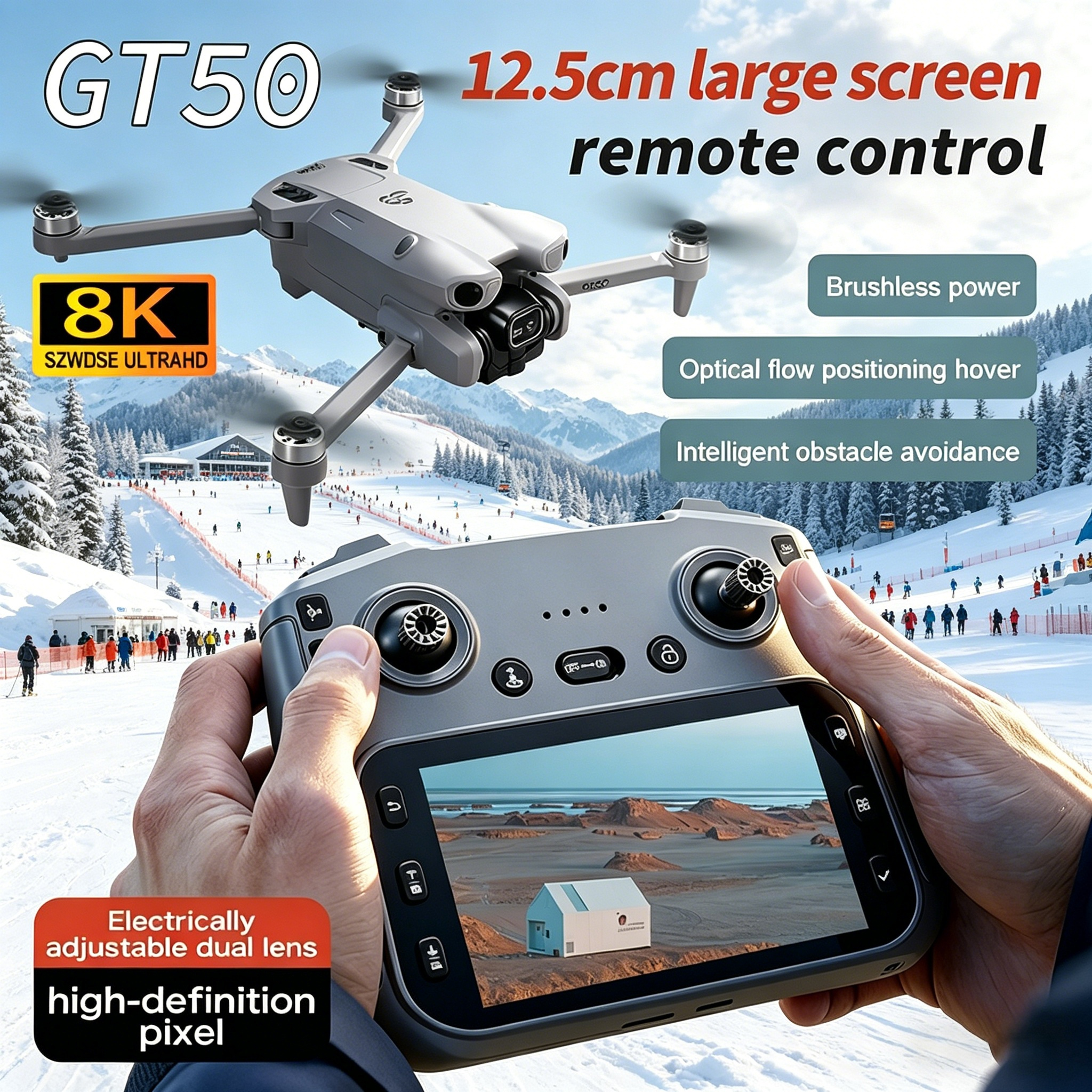 GT50 PRO MIni 5 pro RC Drone 8 - Top Rc Hobby Mini Xcub 리뷰 및 가격