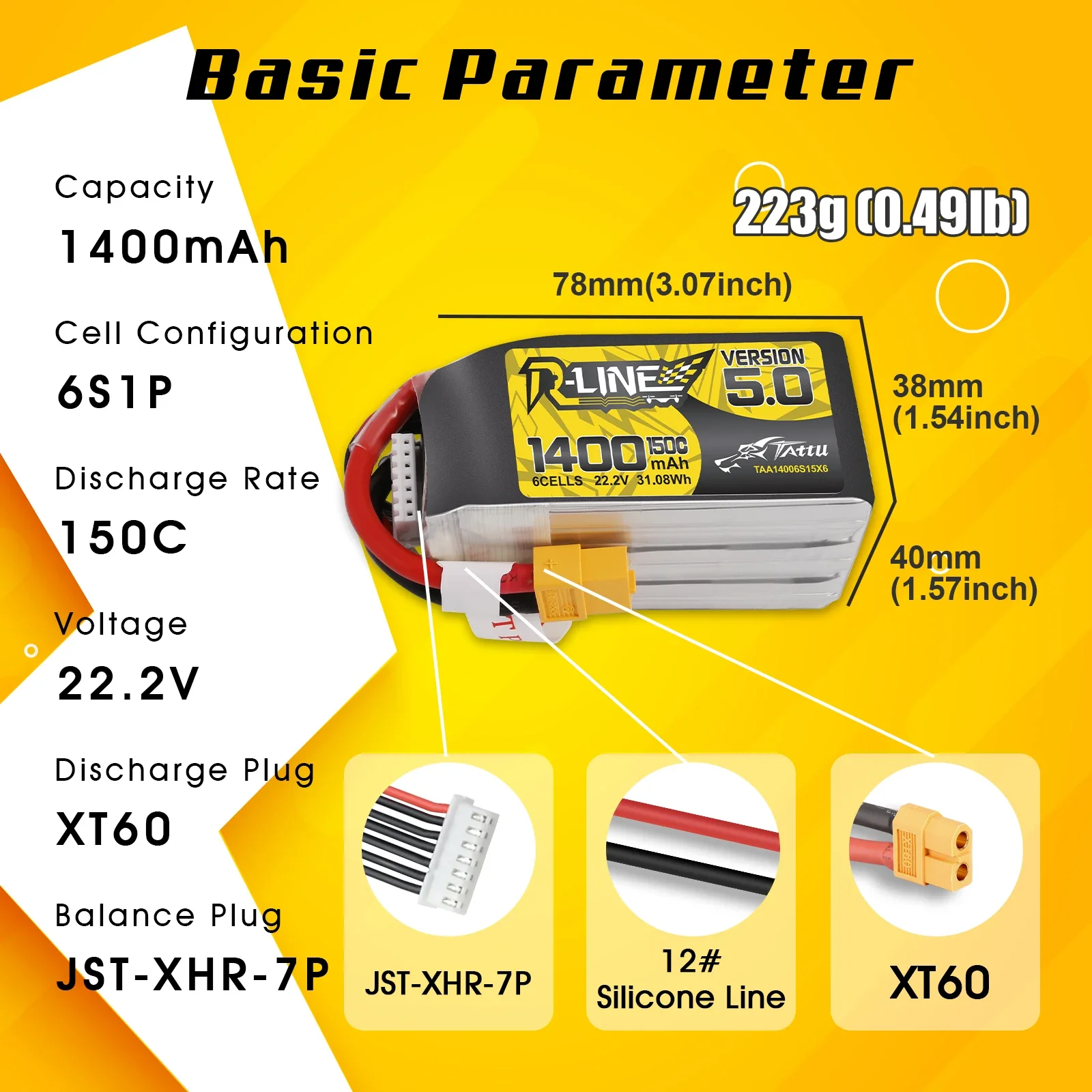Tattu R-Line 1200mAh 1400mAh 6 - Rc Hobbyking 리뷰 및 가격