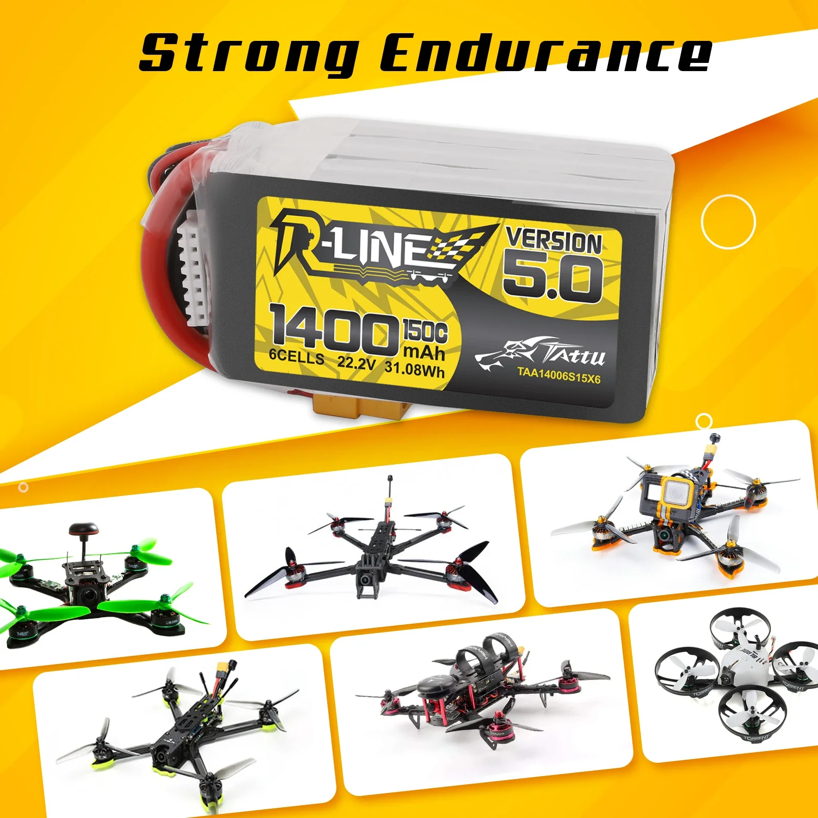 Tattu R-Line 1200mAh 1400mAh 6 - Rc Hobbyking 리뷰 및 가격