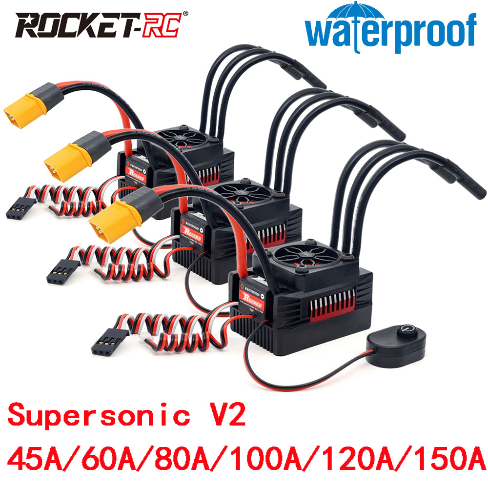 Rocket RC Supersonic V2 45A 60 - Esc Waterproof 60A 리뷰 및 가격