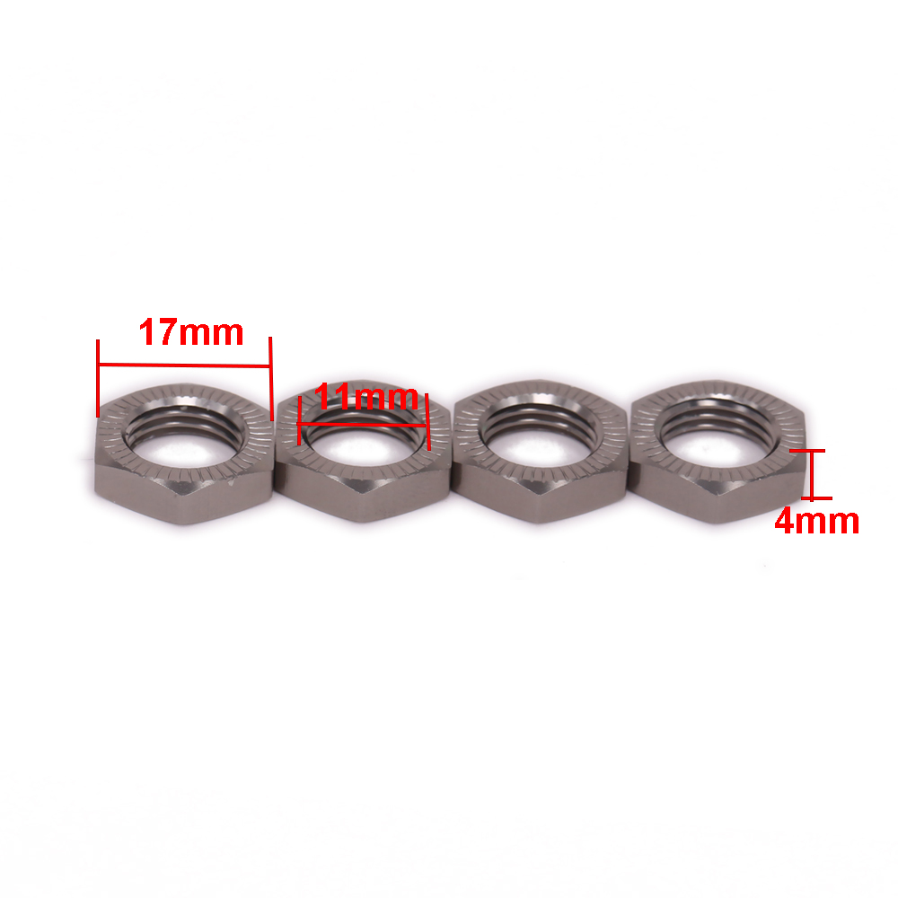 4PCS M17 17mm Wheel Hex Adapte - Rc Hobby Nut 리뷰 및 가격