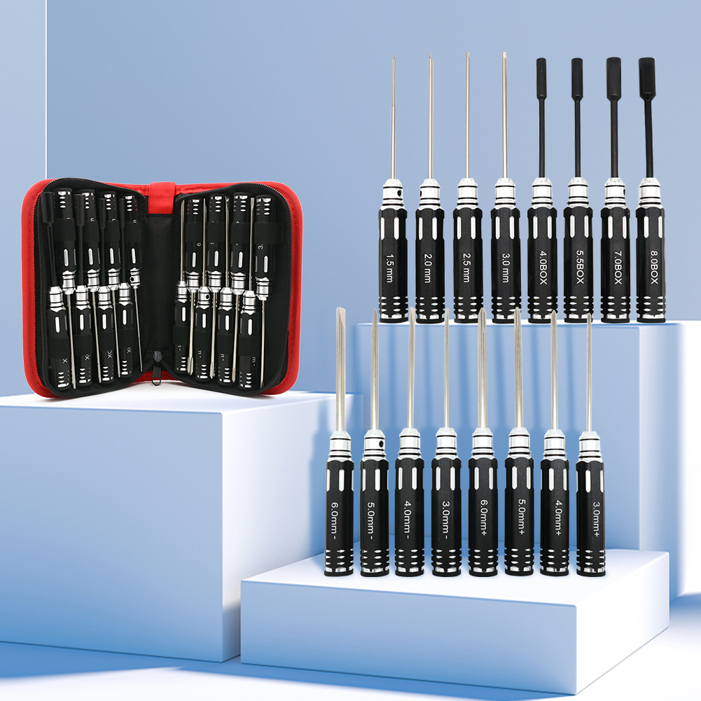RC Hex Driver Set - 16pcs Hex  - Rc Hobby Electric Screwdriver 리뷰 및 가격