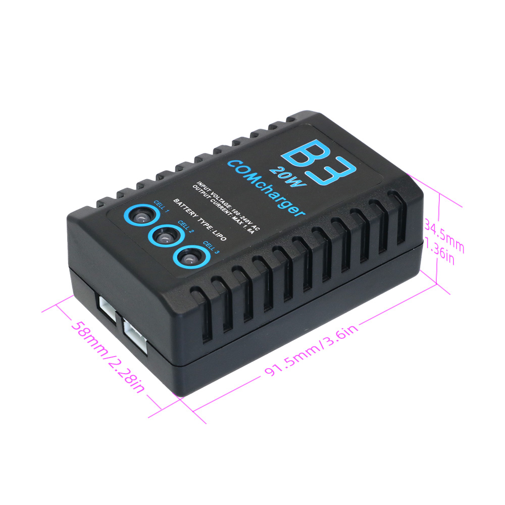 ComCharger Imax B3 20WPortable - Rc Hobbyking 리뷰 및 가격