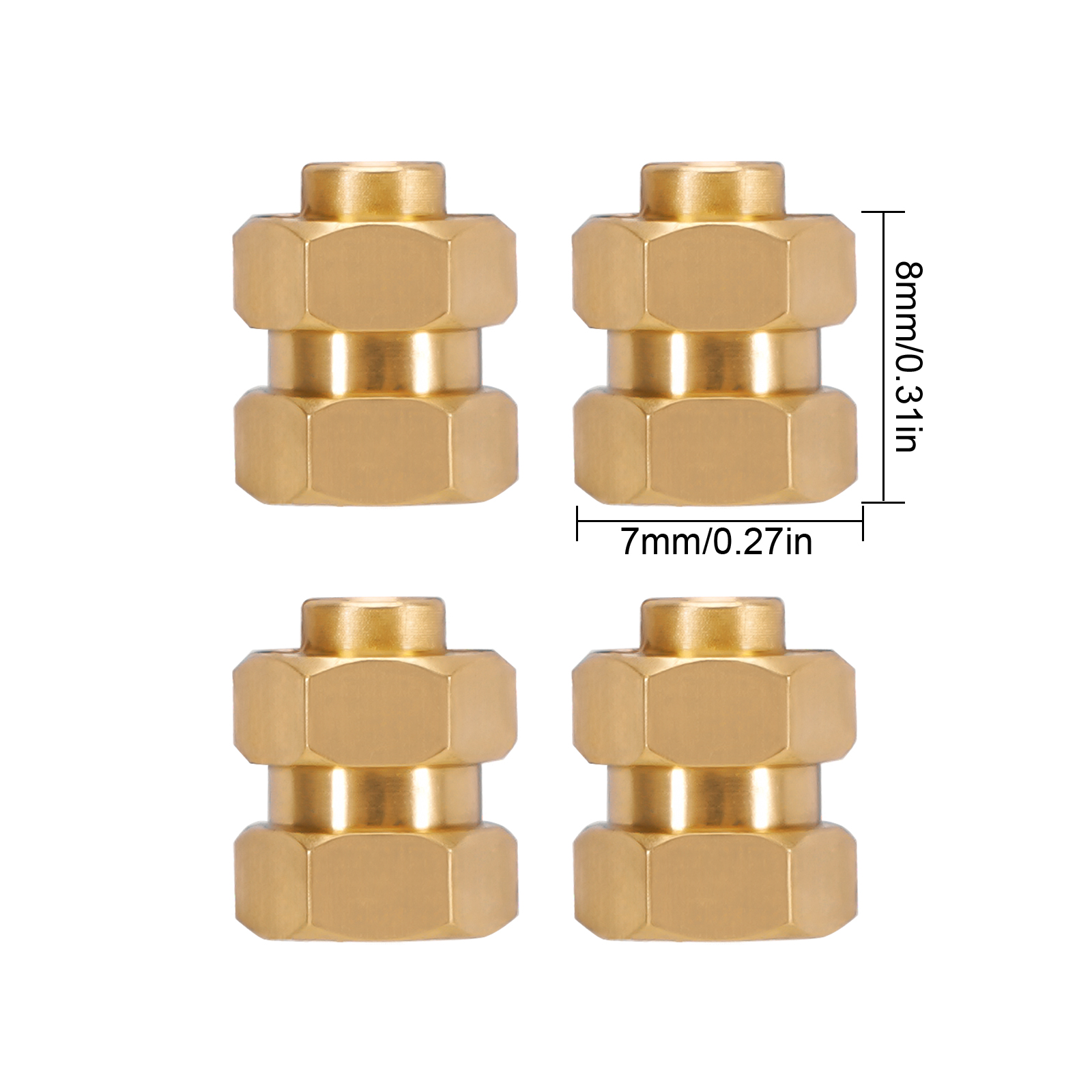 INJORA 4PCS Brass Extended Whe - Rc Hobby Work Mat 리뷰 및 가격