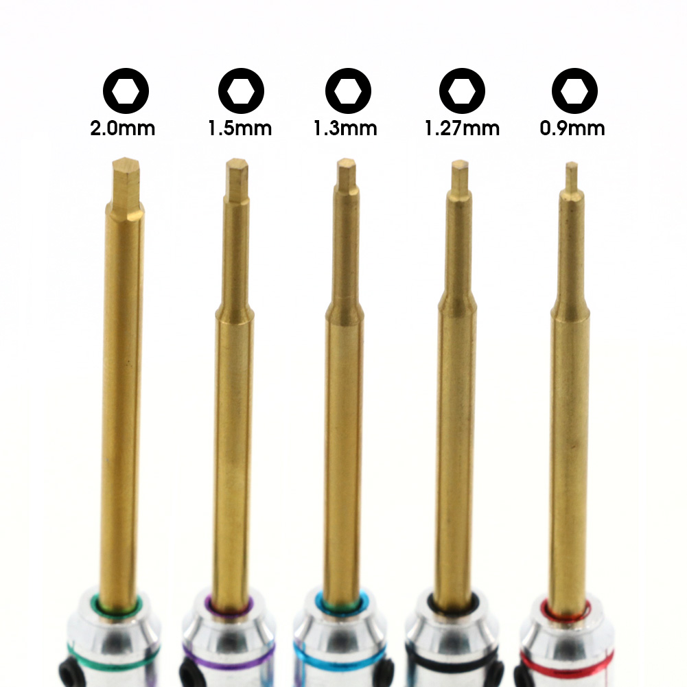 5pcs/set RC Mini 0.9mm 1.27mm  - Rc Hobby Electric Screwdriver 리뷰 및 가격
