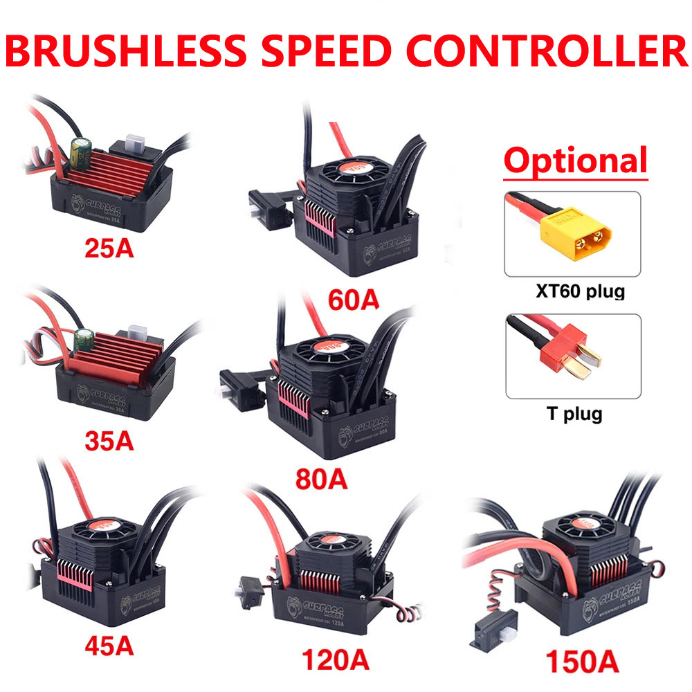SURPASS HOBBY KK 25A 35A 45A 6 - Esc Waterproof 60A 리뷰 및 가격