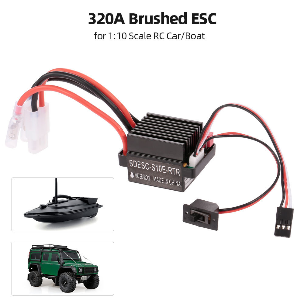 NEEBRC 320A Brushed ESC 60A El - Esc Waterproof 60A 리뷰 및 가격