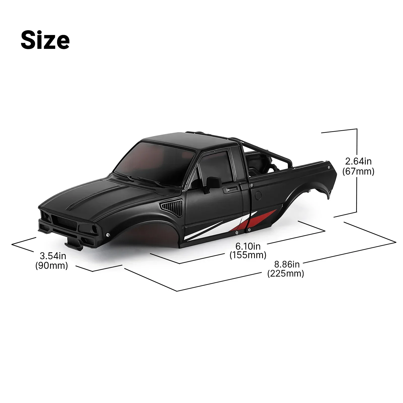INJORA IR60 Pickup Hard Body S - Rc Hobby Work Mat 리뷰 및 가격