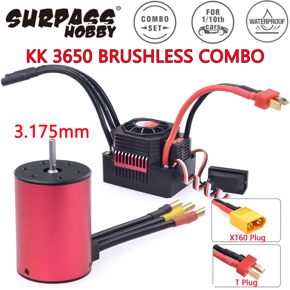 Surpass Hobby KK 3650 Combo Wa - Esc Waterproof 60A 리뷰 및 가격